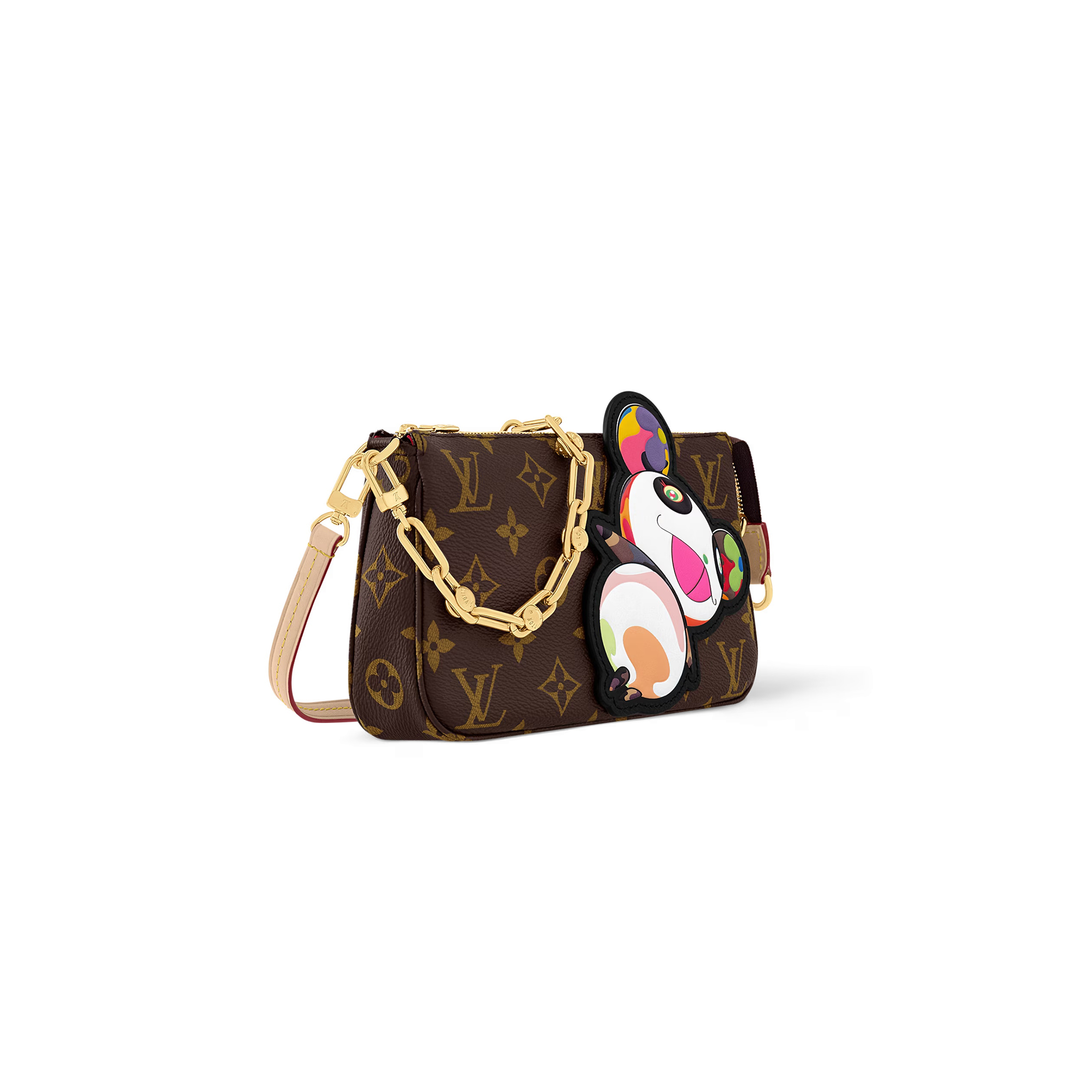 l**is V*t*n murakami lv x tm pochette accessoires (22*13*4cm)